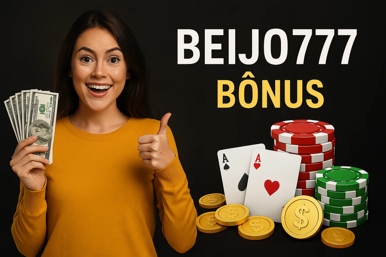 O bônus promocional BEIJO777 é uma ótima maneira de começar sua aventura
