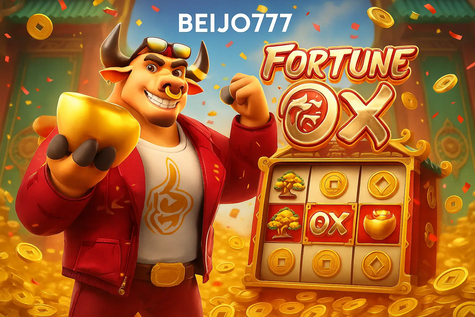 Fortune Ox no BEIJO777 - Aposte Agora e Reivindique Seus Ganhos
