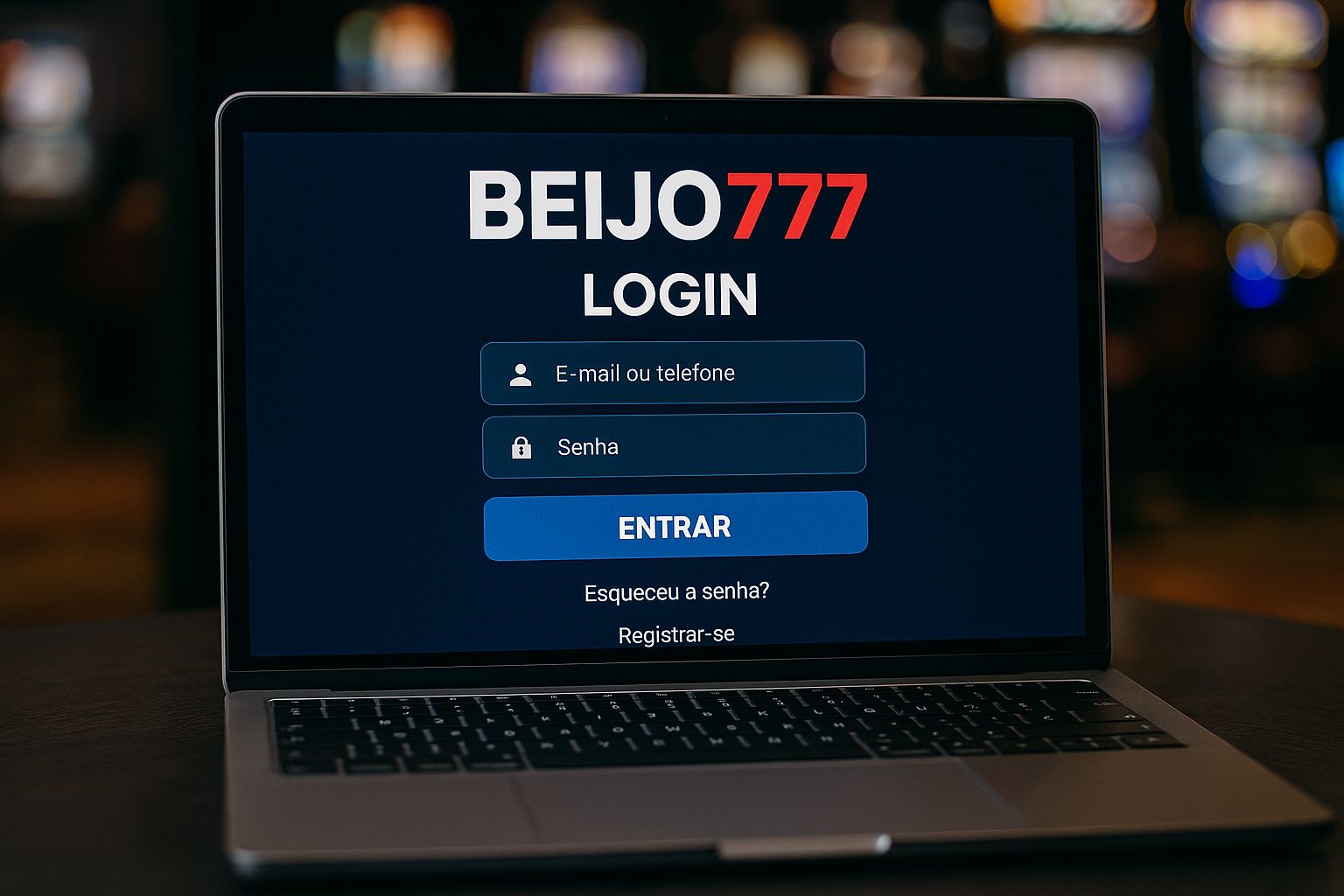 Login no Cassino BEIJO777