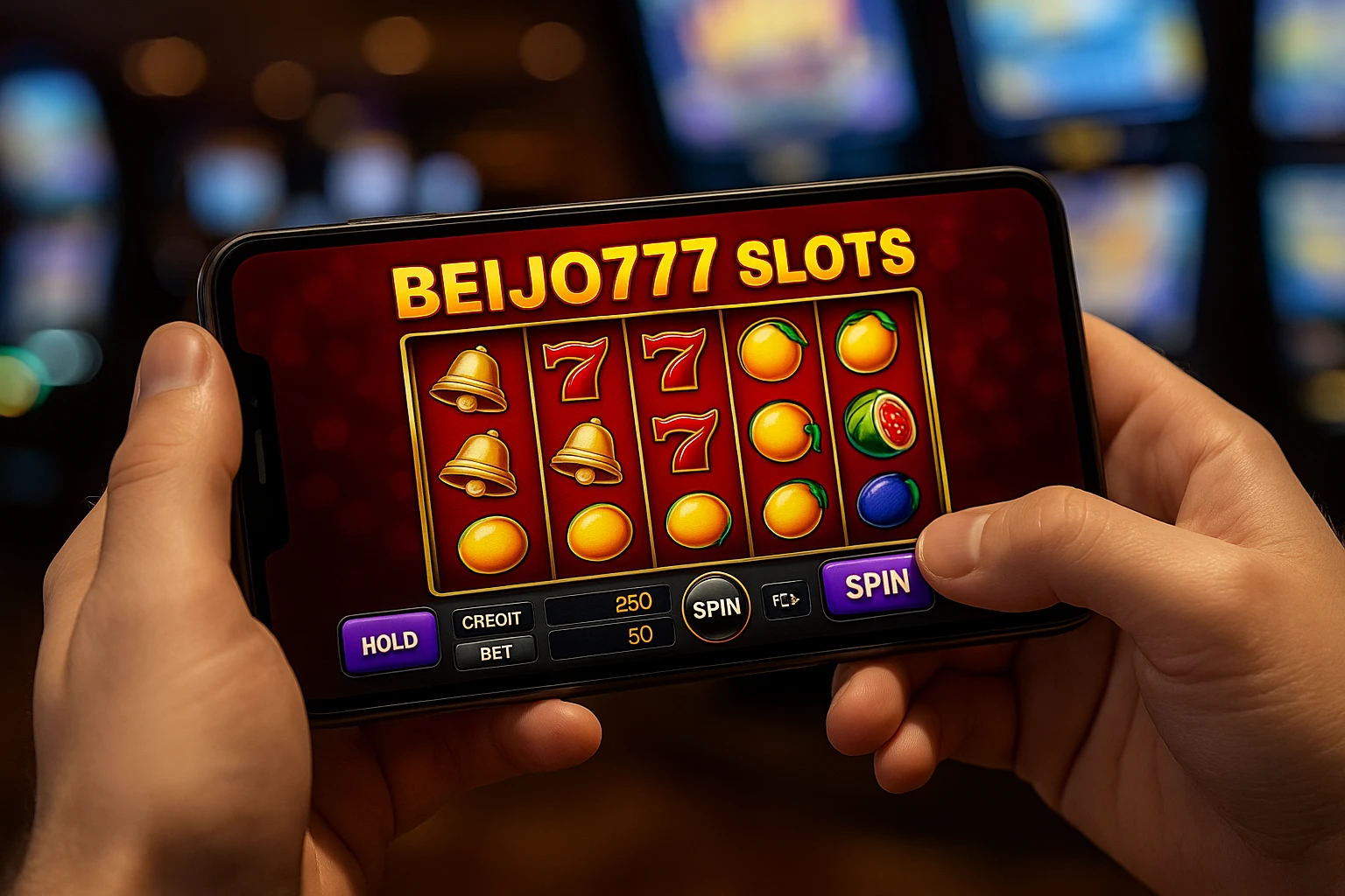 Explore o mundo das slot machines no BEIJO777 Casino